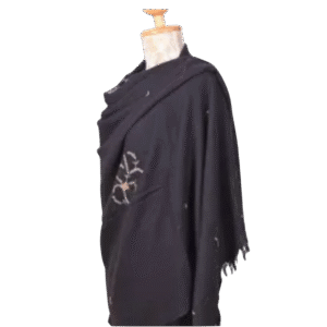 (12.13 Micron) Exclusive Pashmina Shawl Hand Woven (Hand Embroidery)
