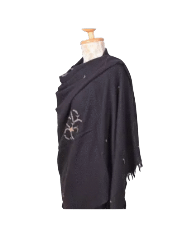 (12.13 Micron) Exclusive Pashmina Shawl Hand Woven (Hand Embroidery)